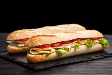 Panini grilled sandwich