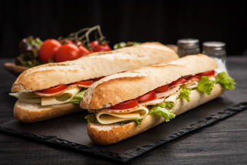 Panini grilled sandwich
