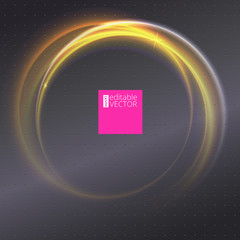 Abstract ring background