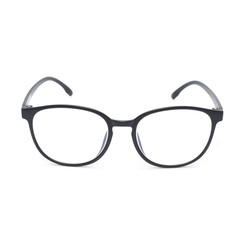 Fototapeta premium Black Eye Glasses Isolated on White