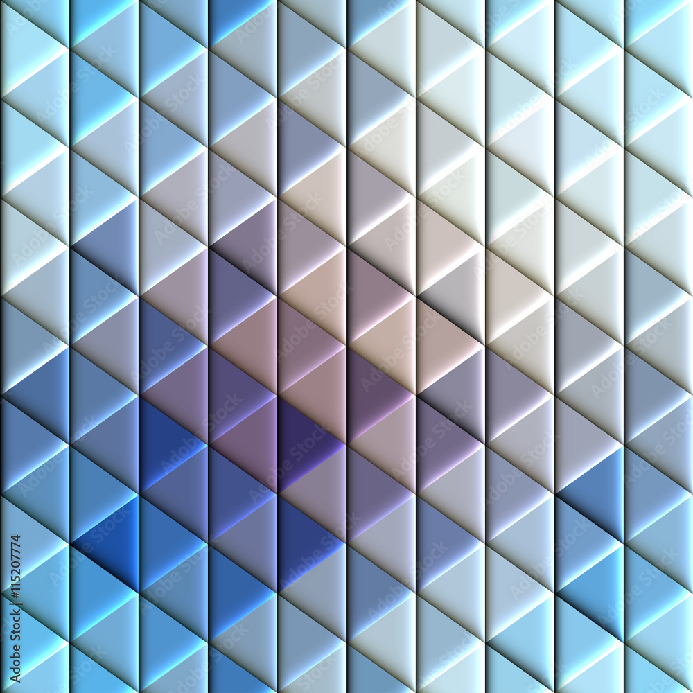Poster abstract seamless rhombus pattern.