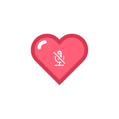 Vector Heart & conceptual icon