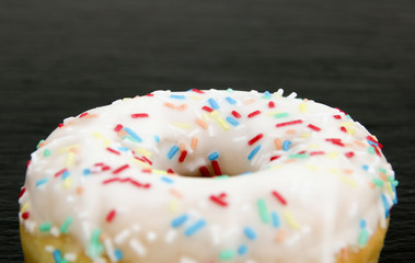 Donut with sprinkles