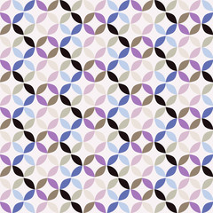 Vector Geometric Circle Pattern Background