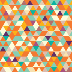 Seamless Pattern of geometric shapes