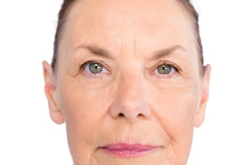 Obraz premium Close-up portrait of confident mature woman