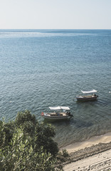 Obraz premium Fishing boats