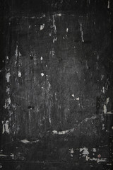 Fototapeta premium Textured black grunge background