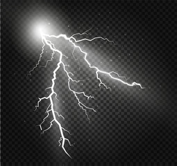 Vector Sparks.vector electrical and star.on a transparent background