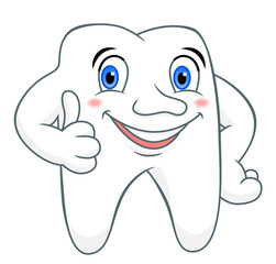 Cartoon tooth