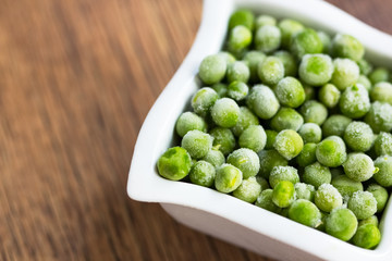 Frozen green peas