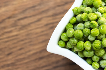 Frozen green peas