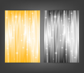 Abstract glowing backgrounds. Black and white. Vector Illustration
