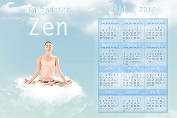 Calendrier Zen 2016 - 2017
