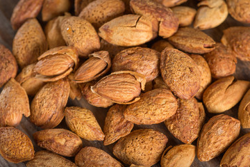 Almond with kernel.
