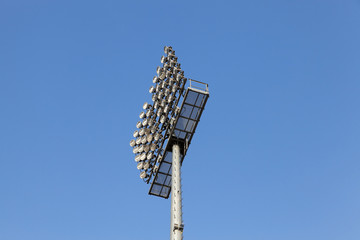 The stadium lighting