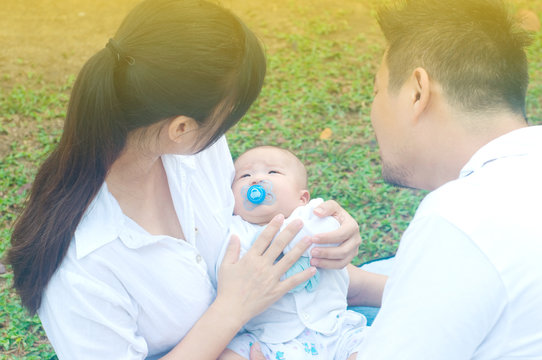 Asian Young Family