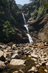 Moray Falls. Sri Lanka. Beautiful landscape.