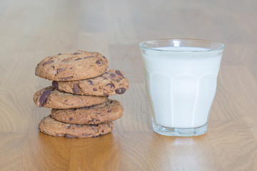 Milk and cookies
