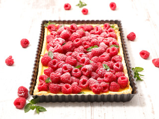 raspberry tart