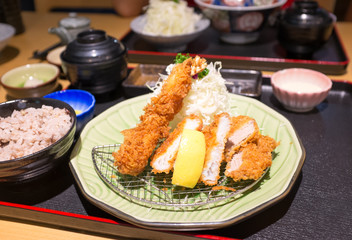 Tonkatsu, Deep Fried Seafood dish