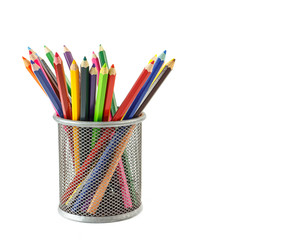 Group of colour pencils