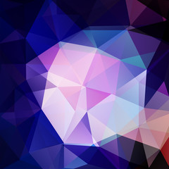 Abstract mosaic background. Triangle geometric background. 