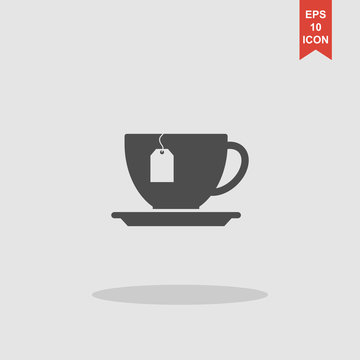 Cup With Tea Bag Icon