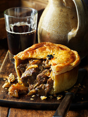 Steak and ale pie