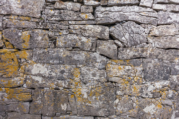 古い城壁の石垣 Stone wall of the castle