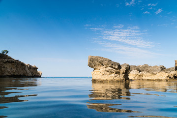 Fototapeta na wymiar Rocks at the sea