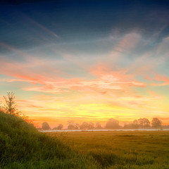 Obraz premium Right before sunrise