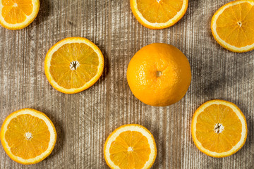 Fototapeta na wymiar Orange fruits.