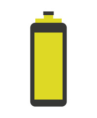 bottle water isolated icon design