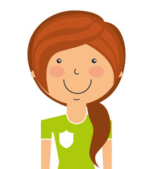 player avatar  isolated icon design