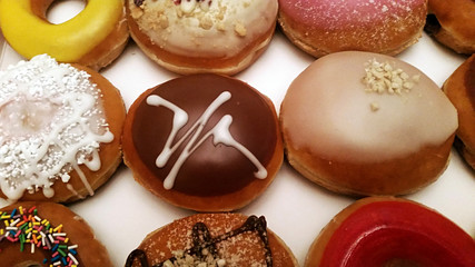 Sweet fresh donuts