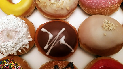 Sweet fresh donuts