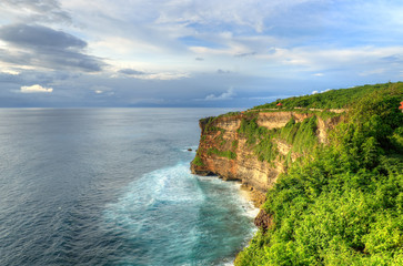 Uluwatu temple, Bali, Indonesia...
