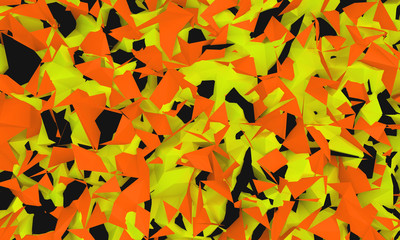 camping color low poly wallpaper