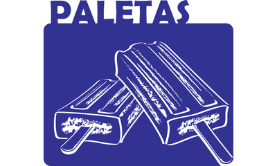 Paletas vector