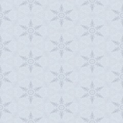 Light kaleidoscopic blossom pattern