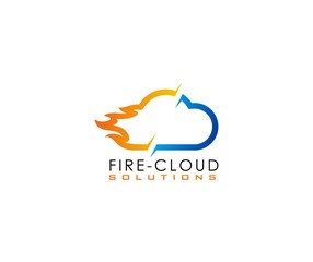 Cloud fire logo