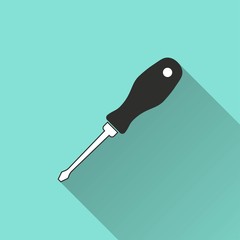 Screwdriver vector icon.