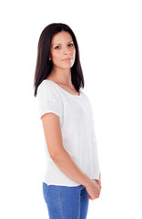 Obraz premium Pensive woman having an idea
