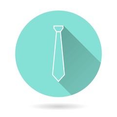 Necktie - vector icon.
