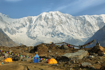 Mt Annapurna I in Nepal