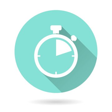 Stopwatch - vector icon.