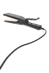 Black Hair iron isolated