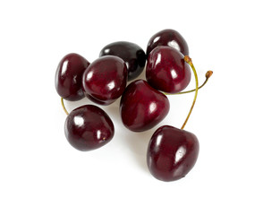 cherry isolated on white