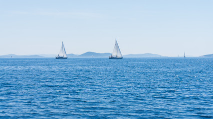 Fototapeta premium The Adriatic sea view. beautiful image
